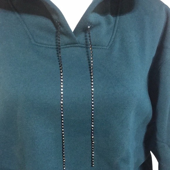 Knithaus Hooded Pullover - NWOT Lg. - Picture 4 of 9